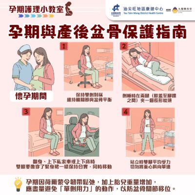 【孕期護理小教室｜ 孕期與產後盆骨保護指南 】